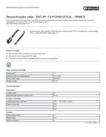 Datasheet for Phoenix Contact 1694813, EAN: 4017918179816