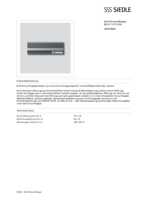 Datasheet for Siedle 200038865-00, EAN: 4015739388653
