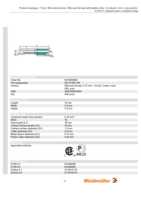 Datasheet for Weidmüller 9019050000, EAN: 4008190033002