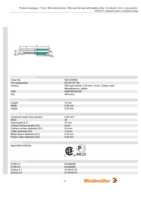 Datasheet for Weidmüller 9021020000, EAN: 4008190184230