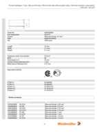 Datasheet for Weidmüller 9004050000, EAN: 4008190153052