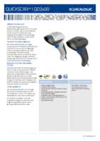 Datenblatt zu Datalogic STD-QD24-BK