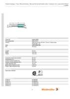 Datasheet for Weidmüller 9028210000, EAN: 4008190891589