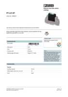 Datenblatt zu Phoenix Contact 2858441, EAN: 4017918892364