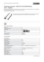 Datasheet for Phoenix Contact 1520042, EAN: 4046356020138