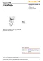 Datenblatt zu Weidmüller 8892670000, EAN: 4032248641123