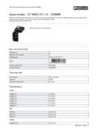 Datasheet for Phoenix Contact 1205668, EAN: 4017918137618