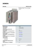 Datasheet for Siemens 3RF23501AA24, EAN: 4011209573277