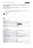 Datasheet for Phoenix Contact 1535202, EAN: 4046356026956