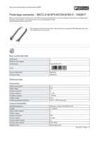 Datasheet for Phoenix Contact 1542677, EAN: 4046356097703