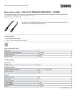 Datasheet for Phoenix Contact 1543391, EAN: 4046356097550