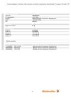 Datasheet for Weidmüller 0636900000, EAN: 4008190174019