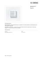 Datasheet for Siedle 200031521-00, EAN: 4015739315215