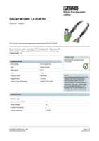 Datasheet for Phoenix Contact 1522820, EAN: 4017918957612