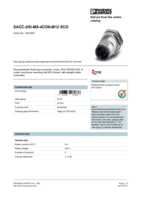 Datenblatt zu Phoenix Contact 1551820, EAN: 4046356161886