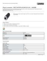 Datasheet for Phoenix Contact 1553268, EAN: 4046356170185