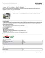 Datasheet for Phoenix Contact 2985929, EAN: 4046356131612