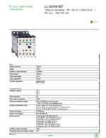 Datenblatt zu Schneider Electric LC1K0901E7, EAN: 3389110374759
