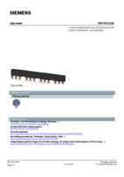 Datasheet for Siemens 3RV19152BB, EAN: 4011209504660