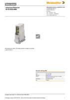 Datasheet for Weidmüller 8946970000, EAN: 4032248734979