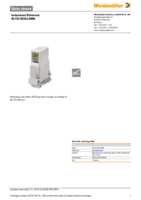 Datasheet for Weidmüller 8946990000, EAN: 4032248735006