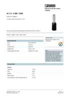 Datasheet for Phoenix Contact 3200917, EAN: 4017918094461