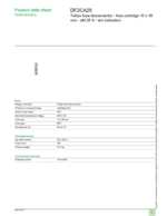 Datasheet for Schneider Electric DF2CA25, EAN: 3389110573428
