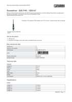 Datasheet for Phoenix Contact 1205147, EAN: 4017918019150