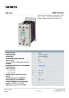 Datasheet for Siemens 3RF24101AC45, EAN: 4011209646858