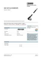 Datasheet for Phoenix Contact 1693759, EAN: 4017918189099