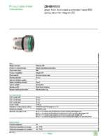 Datenblatt zu Schneider Electric ZB4BW933, EAN: 3389110889901