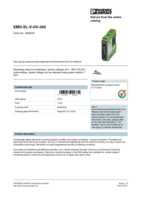 Datenblatt zu Phoenix Contact 2866035, EAN: 4017918924331