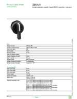 Datenblatt zu Schneider Electric ZB5AJ3, EAN: 3389110906011