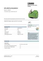 Datasheet for Phoenix Contact 2322249, EAN: 4046356450973