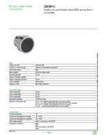 Datasheet for Schneider Electric ZB4BA2, EAN: 3389110887464