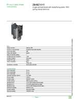 Datasheet for Schneider Electric ZB4BZ1015, EAN: 3389119037686