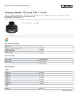 Datenblatt zu Phoenix Contact 2700164, EAN: 4046356491532