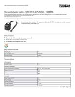 Datasheet for Phoenix Contact 1438956, EAN: 4046356489003