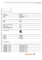 Datasheet for Weidmüller 0186500000, EAN: 4008190039592