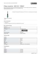Datasheet for Phoenix Contact 1206447, EAN: 4017918170905