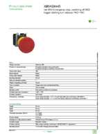 Datenblatt zu Schneider Electric XB5AS8445, EAN: 3389110903720