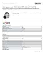 Datenblatt zu Phoenix Contact 1419742, EAN: 4046356533942