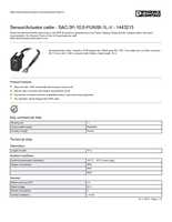 Datasheet for Phoenix Contact 1443213, EAN: 4046356531023