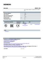 Datasheet for Siemens 3SB29101BE, EAN: 4011209029248