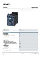 Datenblatt zu Siemens 3RT23261BB40, EAN: 4011209834705