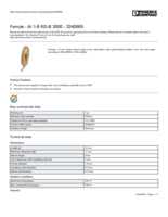 Datasheet for Phoenix Contact 3240665, EAN: 4046356625432