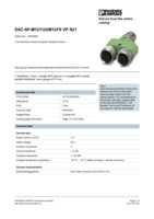 Datasheet for Phoenix Contact 1514029, EAN: 4017918943509