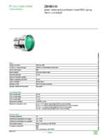 Datenblatt zu Schneider Electric ZB4BA36, EAN: 3389110887938