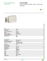 Datasheet for Schneider Electric KSA400AB4, EAN: 3606480004469