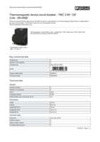 Datasheet for Phoenix Contact 0914992, EAN: 4017918009670